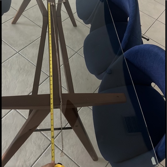 CHANEL- Authentic- CC chain link belt- SILVER - Picture 6 of 6